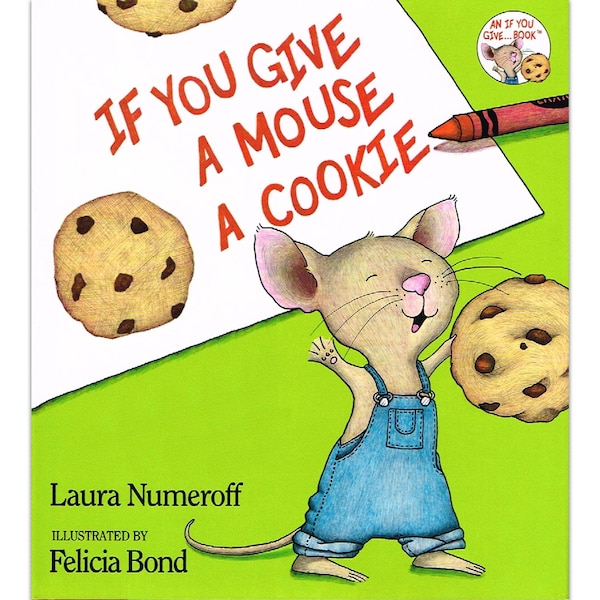 Harpercollins If You Give a Mouse a Cookie Book 9780060245863 - main